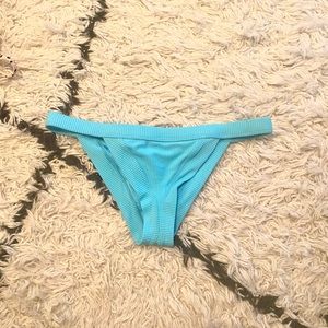 Frankies Bikini Bottoms teal blue